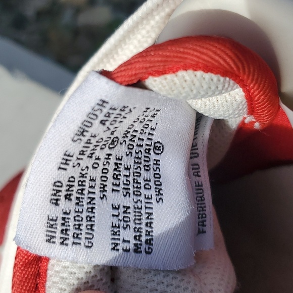 Nike Air Force 1 Suede Sneakers in University Red. Men's Size 8 - Picture 10 of 16